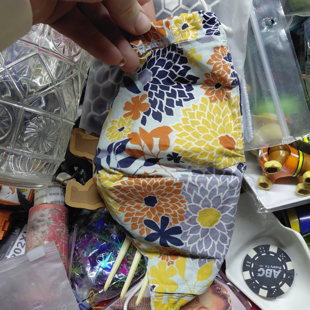 Premier Prints Blooms Maya Face Mask